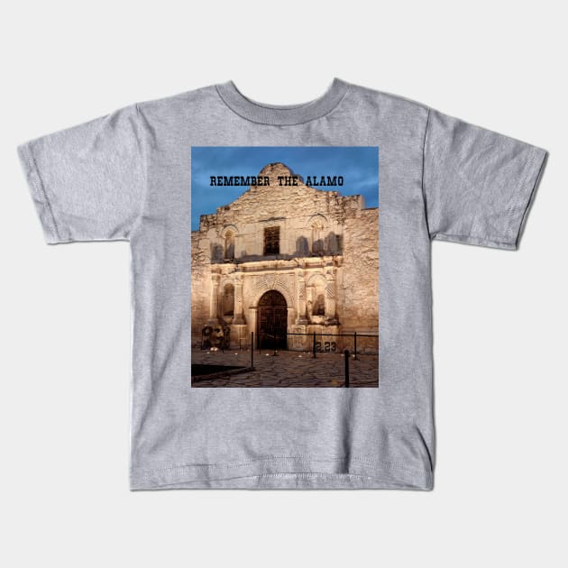 Remember the Alamo Kids T-Shirt by Slackeys Tees